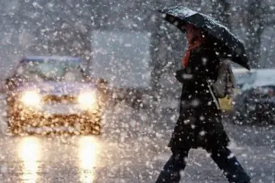 В Киеве резко ухудшится погода: ожидается дождь со снегом