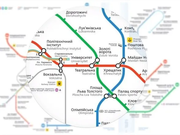 Вместо переименования: столичное метро будет информировать пассажиров о заповеднике "Бабий Яр"
