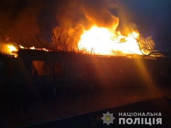 В Луганской области горел интернат для пожилых людей: более 30 человек эвакуированы