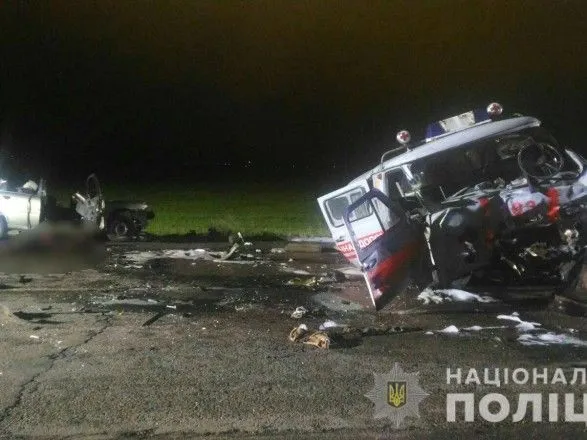 В Харькове скорая столкнулась с автомобилем, три человека погибли