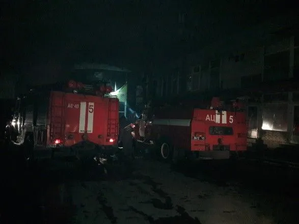 У Харкові сталася масштабна пожежа в ТЦ "Барабашово"
