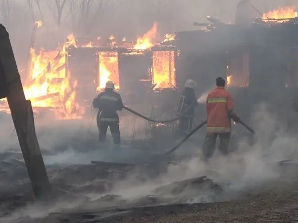 У МВС розповіли про ситуацію з пожежами: на Житомирщині згоріло 39 будівель