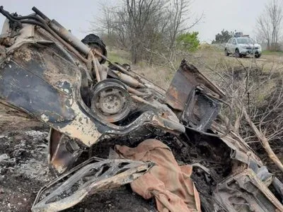 На Одещині перекинулась і згоріла автівка разом з водієм