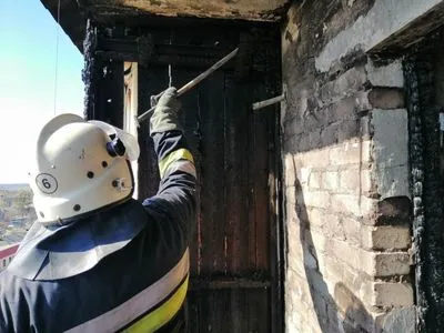 В Винницкой области ликвидировали пожар в многоэтажке