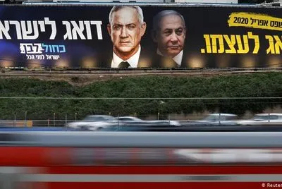 В Израиле коронавирусный кризис заставил Нетаньяху и Ганц объединиться в коалицию