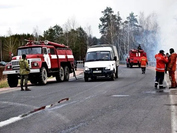 Аваков розповів про ситуацію з пожежами на Житомирщині та у Чорнобильській зоні