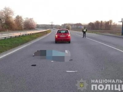 В Винницкой области полицейский сбил насмерть пешехода