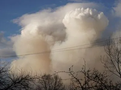 В Луганской области произошел масштабный пожар в лесу