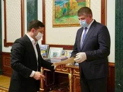 Зеленский встретился с новым главой Ивано-Франковской ОГА