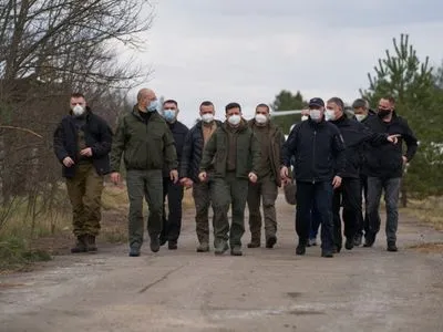 Зеленському представили план з протипожежної безпеки в Чорнобильській зоні