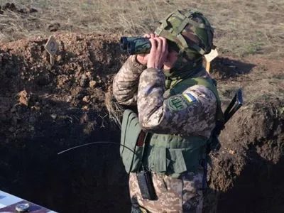 ООС: с начала суток боевики один раз обстреляли украинские позиции