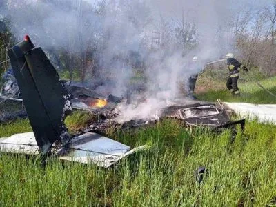 Під Дніпром впав і загорівся малий літак, є загиблі