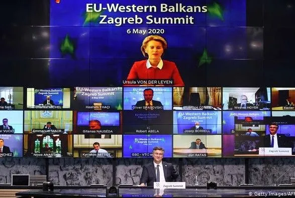 ЄС надасть Західним Балканам масштабну підтримку у боротьбі з наслідками пандемії COVID-19