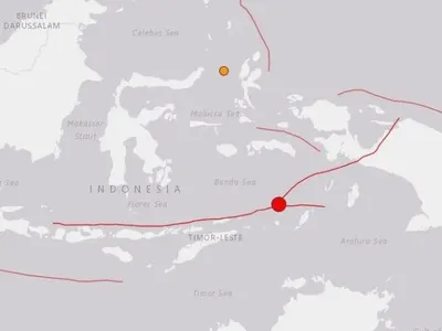 В Индонезии произошло землетрясение магнитудой 6,9