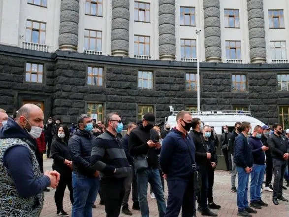 В центре Киева усилили дежурство полиции: под стенами правительства будет массовая акция