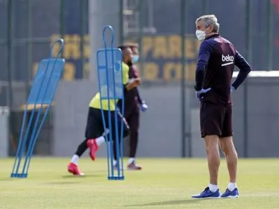 ФК "Барселона" возобновил тренировочный процесс на базе клуба