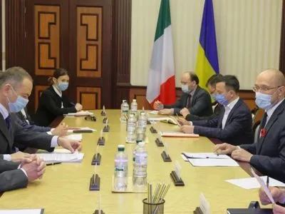 Шмыгаль встретился с послом Италии: о чем договорились