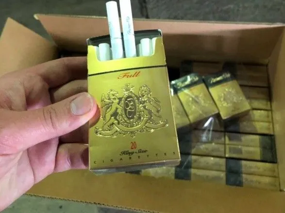 У Чорноморську виявили контрабанду цигарок з ОАЕ на 69 млн грн