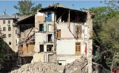 В Одессе проверят наличие трещин в жилых домах после двух обвалов зданий в центре города