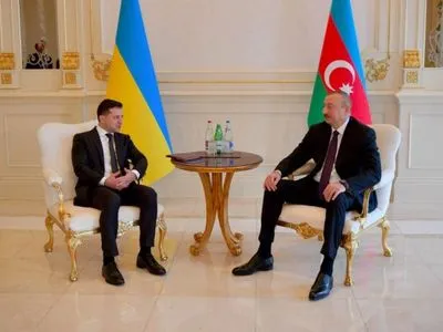 Зеленський провів перемовини з президентом Азербайджану