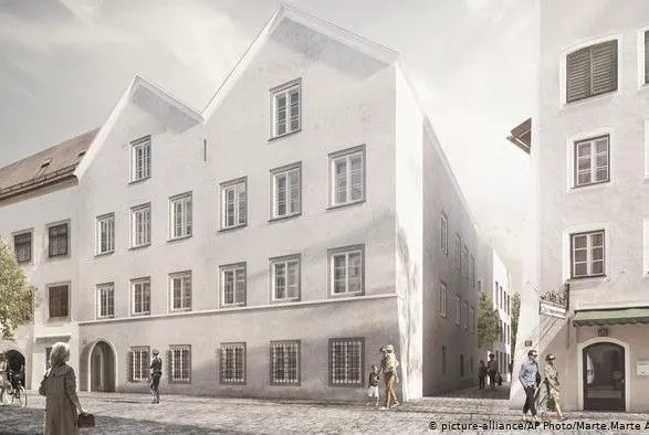 В Австрии показали, как дом Гитлера переделают на полицейский участок
