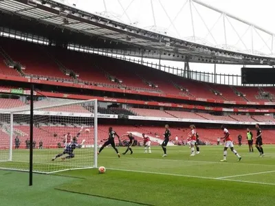 Лондонский "Арсенал" забил шесть голов в спарринге перед восстановлением АПЛ