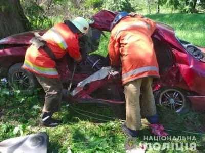 На Житомирщині Mitsubishi зіткнувся з "Ланосом": загинули троє дорослих та дитина