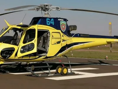 Вертолет H125 впервые провел мониторинг границы с Беларусью и черты зоны отчуждения
