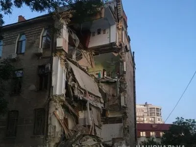 Полиция решает вопрос об открытии производства из-за разрушения жилого дома Одессе