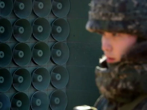КНДР почала установку гучномовців на кордоні з Південною Кореєю