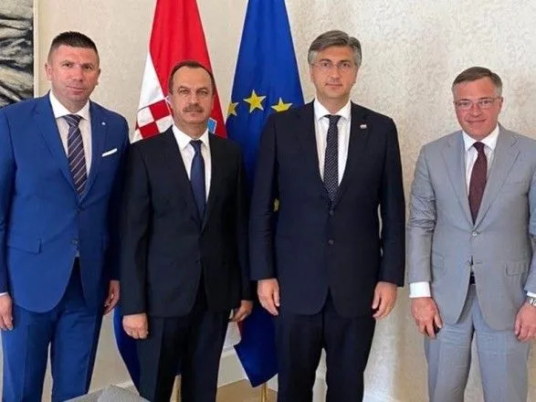 Украинская делегация встретилась с премьером Хорватии: детали