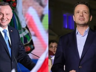 Дуда и Тшасковский прошли во второй тур президентских выборов в Польше