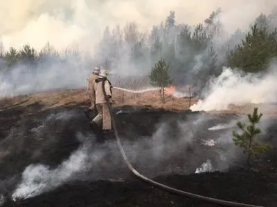 В некоторых областях Украины объявлен чрезвычайный уровень пожарной опасности