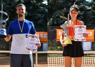 Визначились переможці Кубку України з тенісу