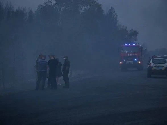 Лісові пожежі у Луганській області: госпіталізовано 24 особи