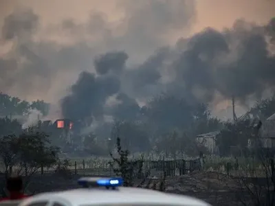 Голова Луганської ОДА просить Кабмін визнати лісові пожежі НС державного рівня