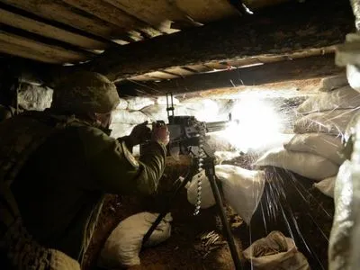 ООС: с начала суток боевики один раз обстреляли позиции украинских военных