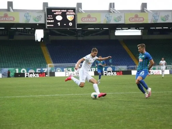 Двоє українців відзначилися голами в очному матчі чемпіонату Туреччини