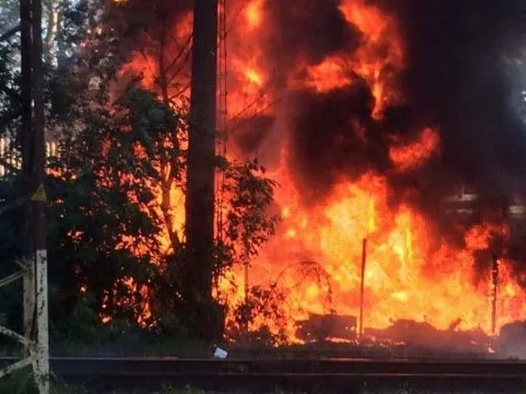 Лесной пожар в Луганской области: открытого огня нет, тлеют отдельные ячейки