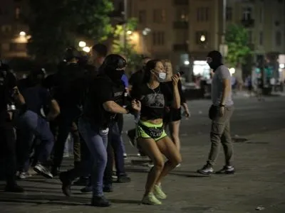 Поліція затримала кілька людей після протесту в Белграді