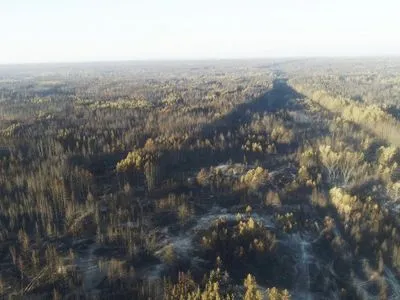 Пожежа на Луганщині: збитки оцінюють у 450 млн гривень