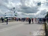 Трассу под Житомиром на несколько часов перекрывали из-за акции протеста