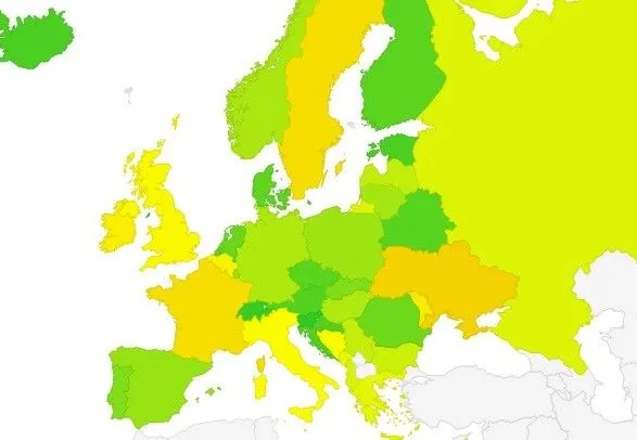 Україна очолила рейтинг злочинності в Європі