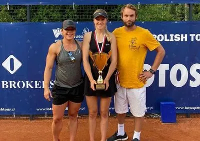 Українська тенісистка виграла парний турнір у Польщі