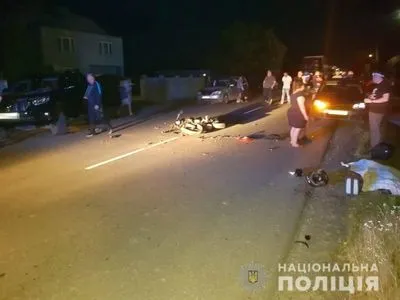 На Закарпатье внедорожник насмерть сбил 18-летнего мотоциклиста