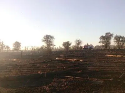 Лісову пожежу на Луганщині локалізовано
