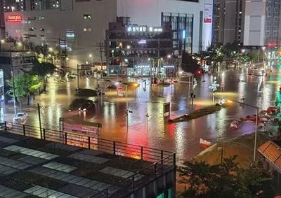 Проливные дожди в Южной Корее унесли жизни по меньшей мере пяти человек