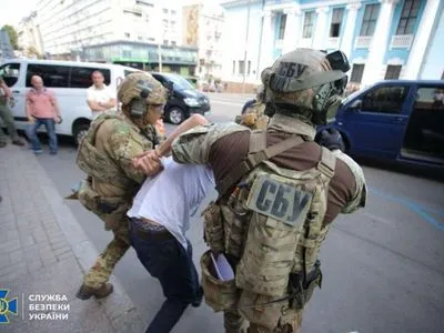 СБУ показала відео затримання "київського терориста"