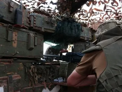 ООС: с начала суток боевики один раз обстреляли украинские позиции