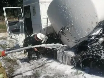 В Полтавской области фура с 20 тоннами нефти попала в ДТП